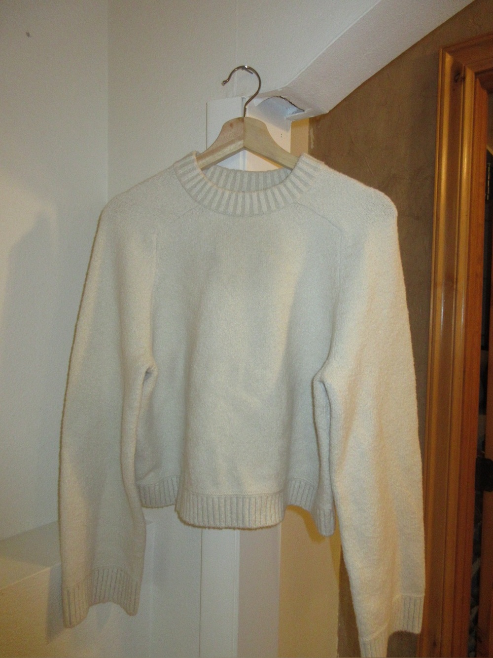 Lululemon Athletica Wool Sweater Cream